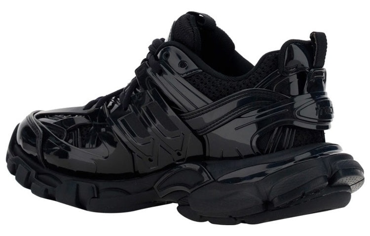 (WMNS) Balenciaga Track 1.0 Sneakers 'Black Nylon' 542436W3BJ11000 - 3