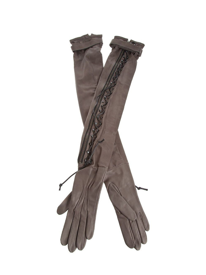 Haider Ackermann woven arm glove outlook