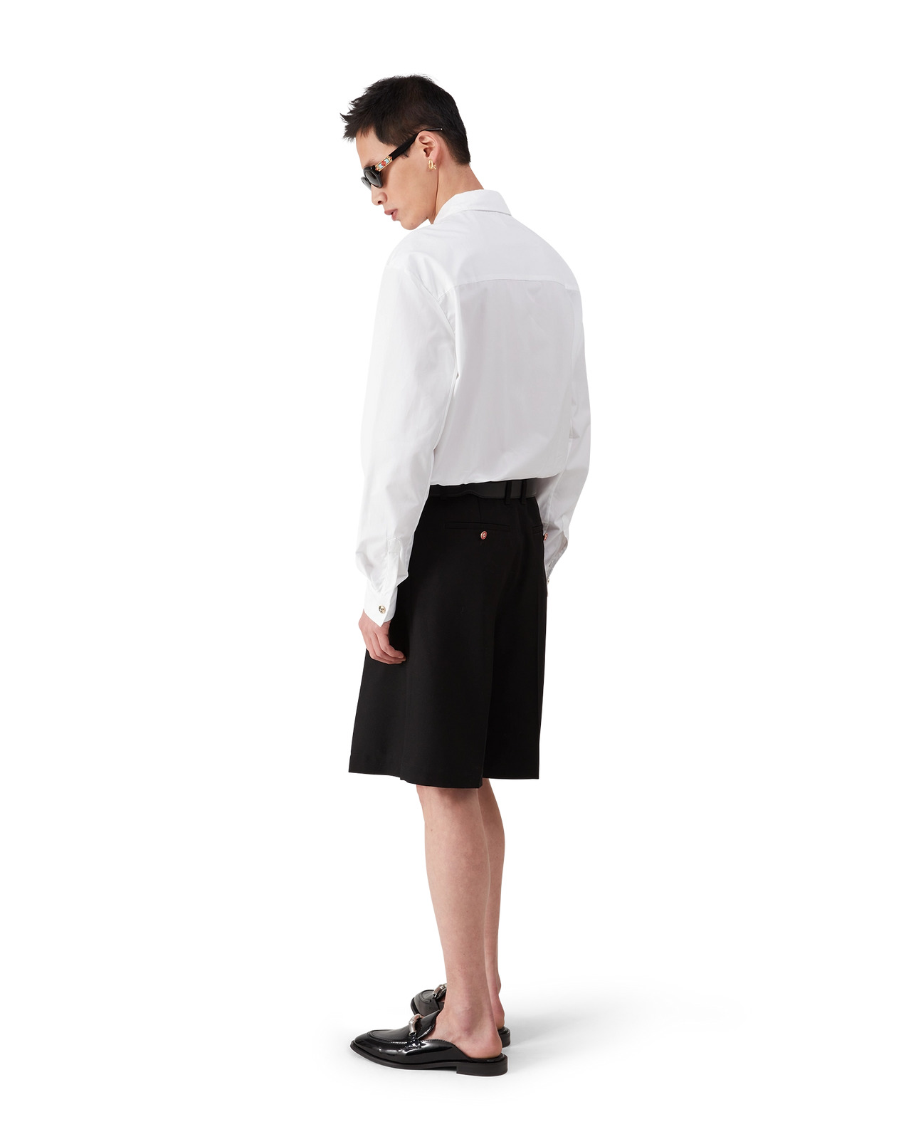 White Cotton Shirt | Casablanca Paris - 5