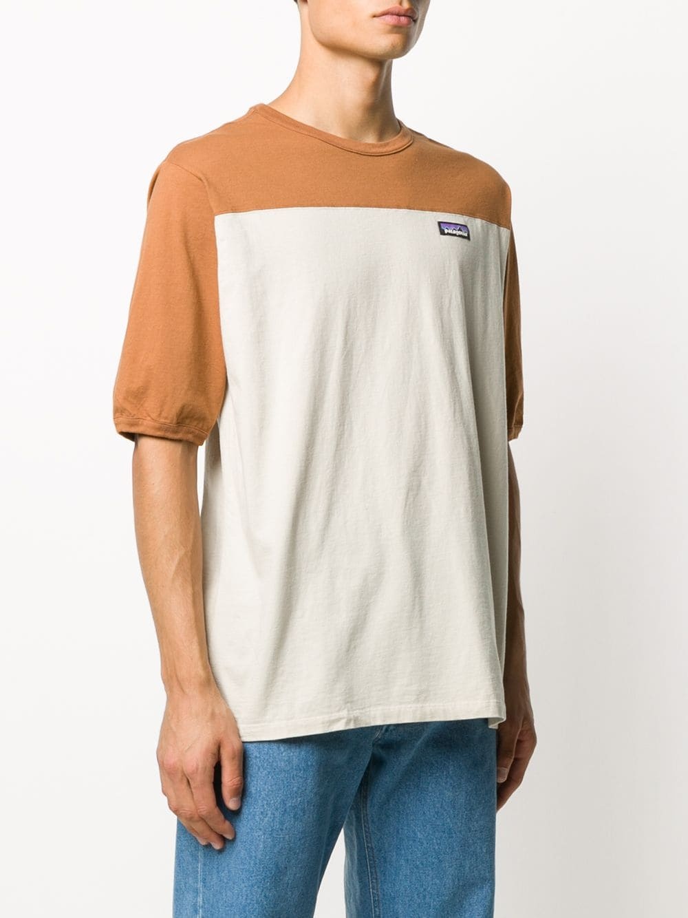 colour block T-shirt  - 3