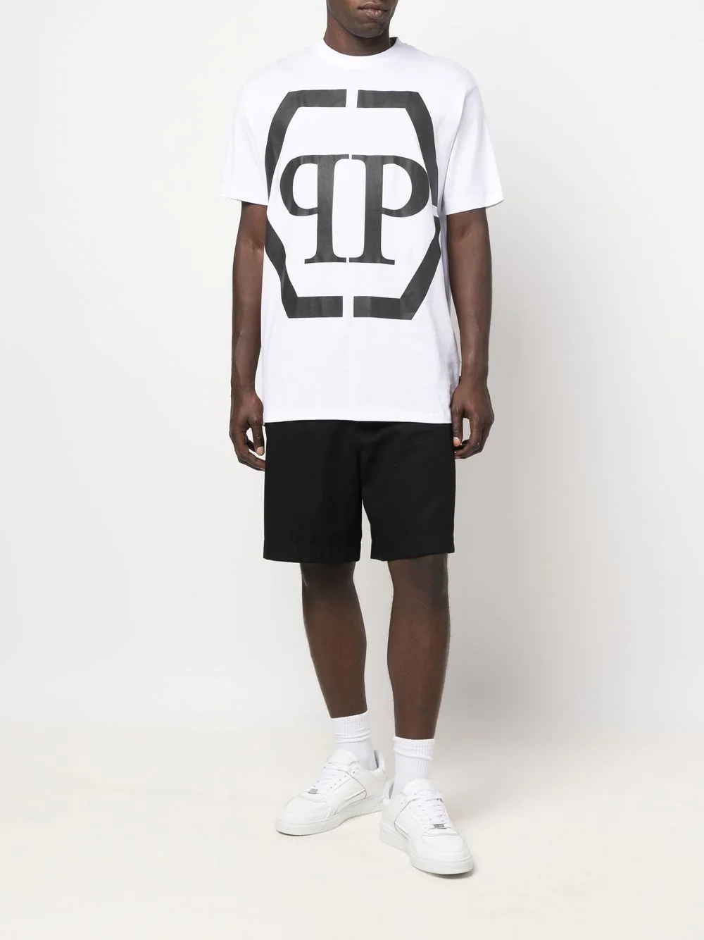 logo-print short-sleeved T-shirt - 2