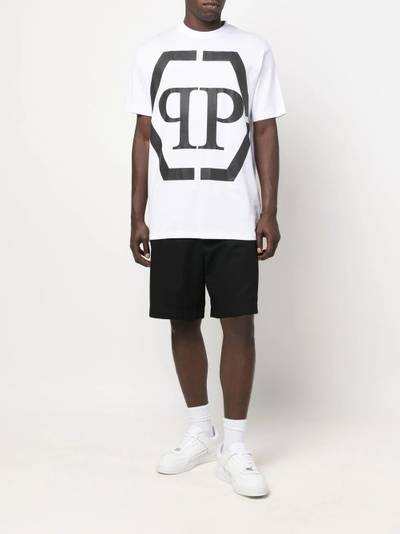 PHILIPP PLEIN logo-print short-sleeved T-shirt outlook