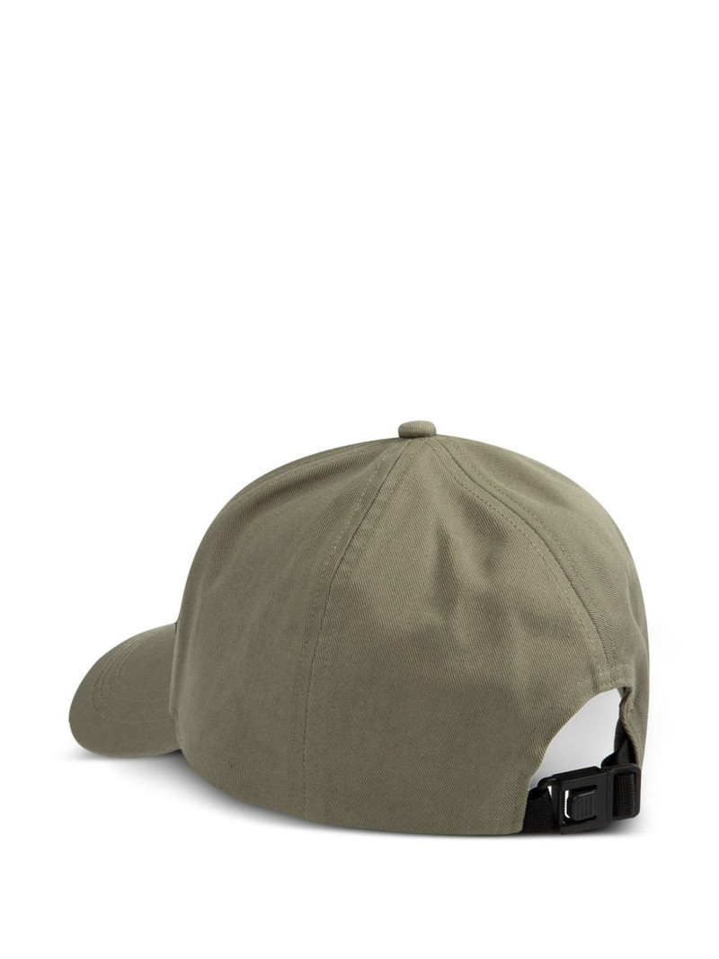 Moncler logo-appliqué baseball cap outlook