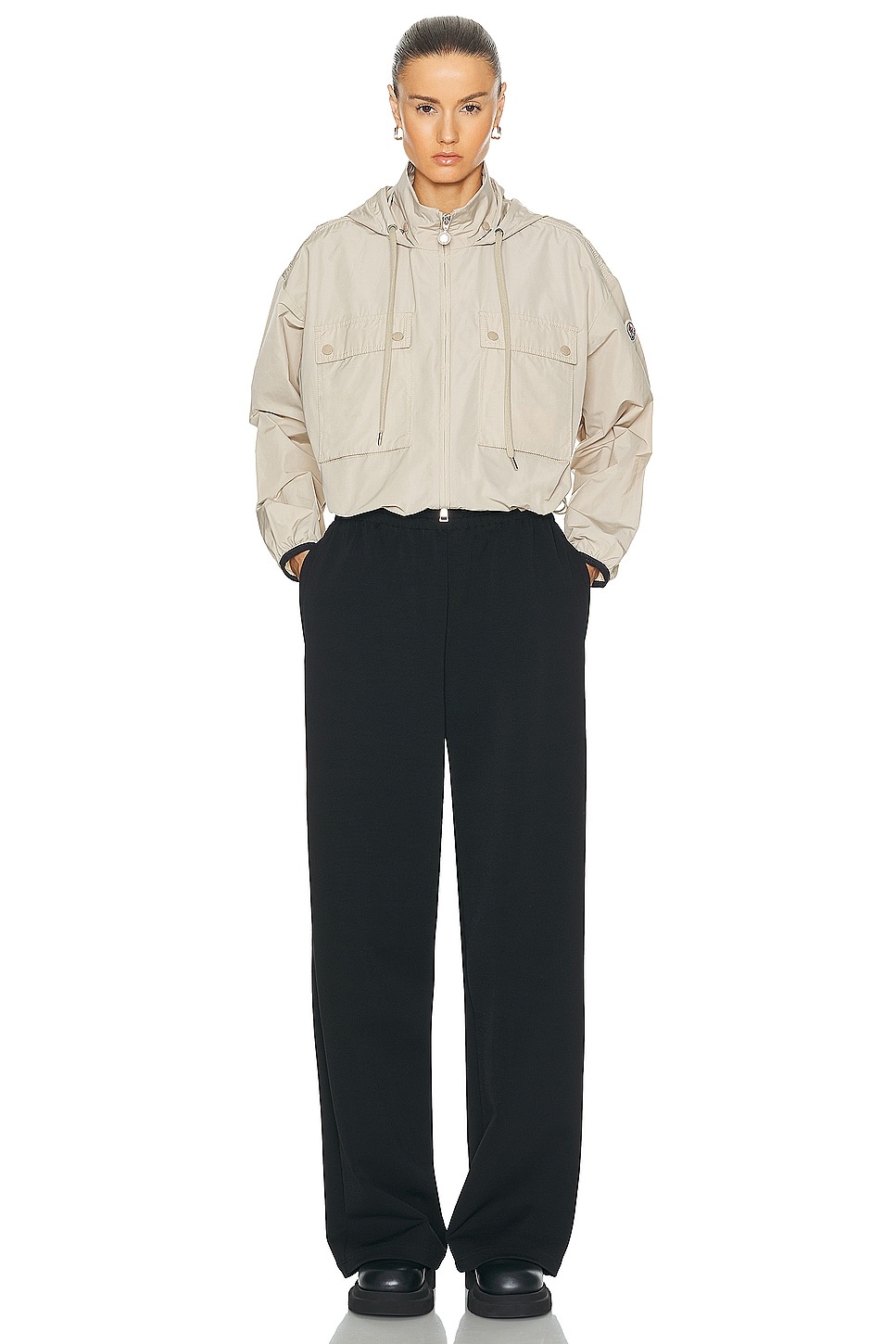 Moncler Leda Short Parka | forward | REVERSIBLE