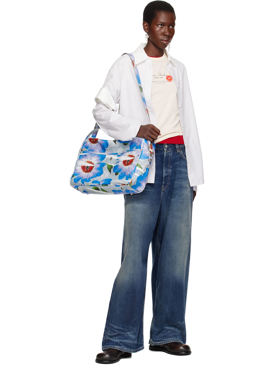 Blue Camero Camera Shoulder Bag - 4