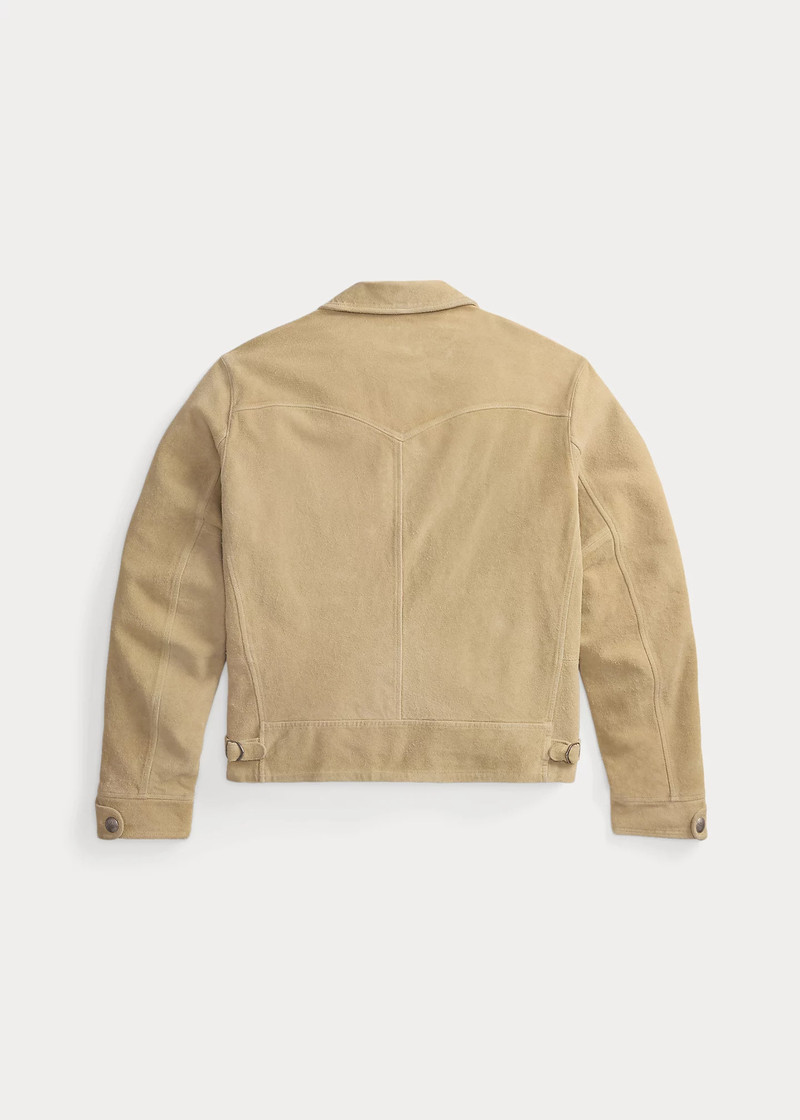 RRL by Ralph Lauren Roughout Suede Jacket outlook