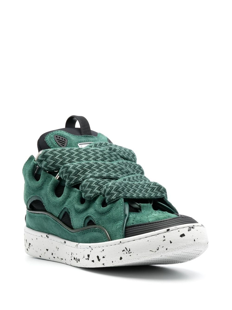 Lanvin Curb lace-up sneakers outlook