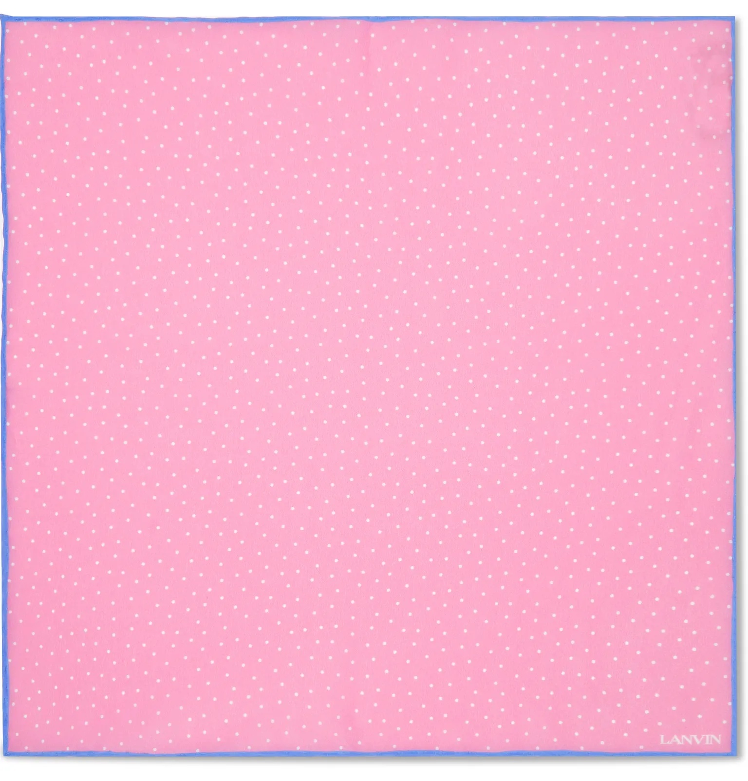 Polka-Dot Silk Pocket Square - 2