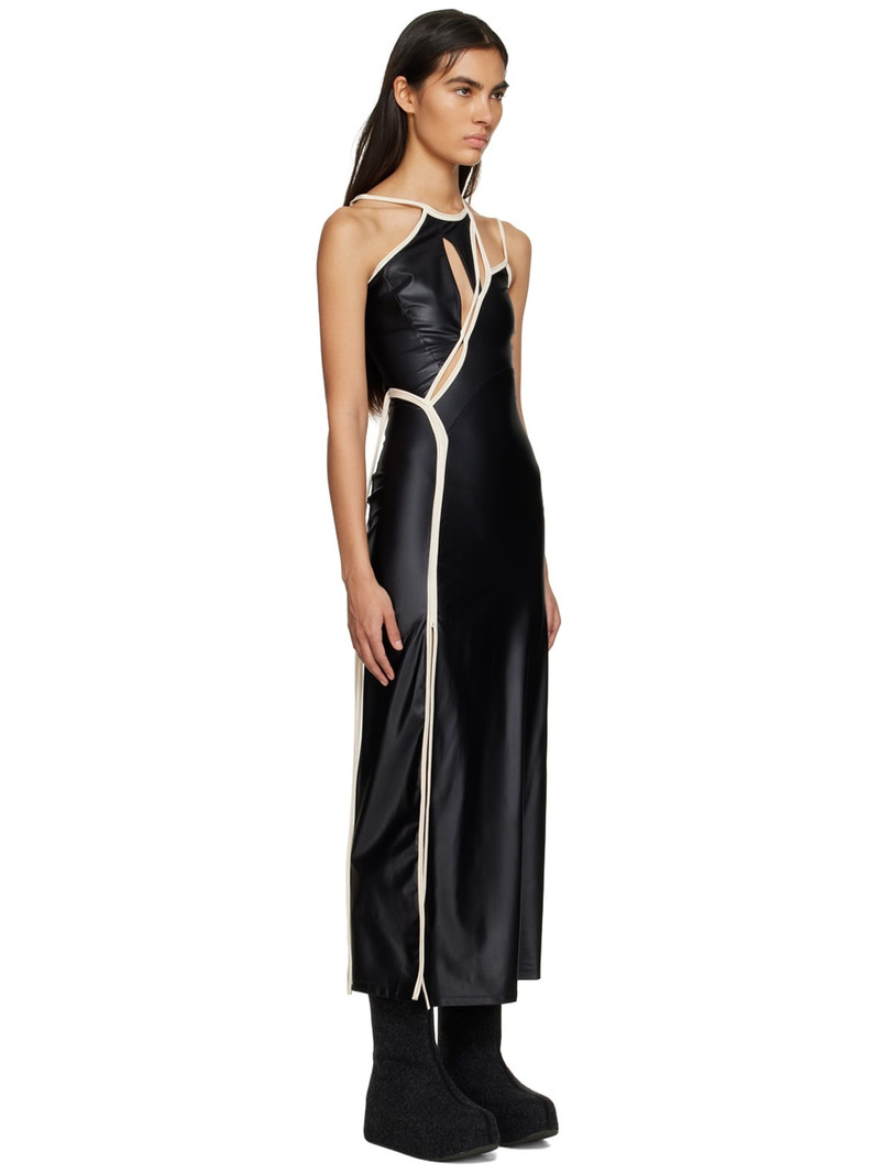 Black Strappy Maxi Dress 2