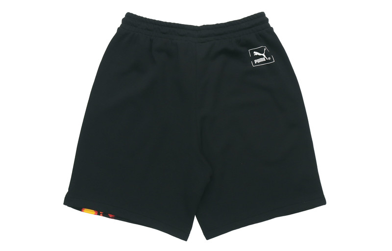 PUMA Men's PUMA Casual Breathable Knit Shorts Black 598500-01 outlook