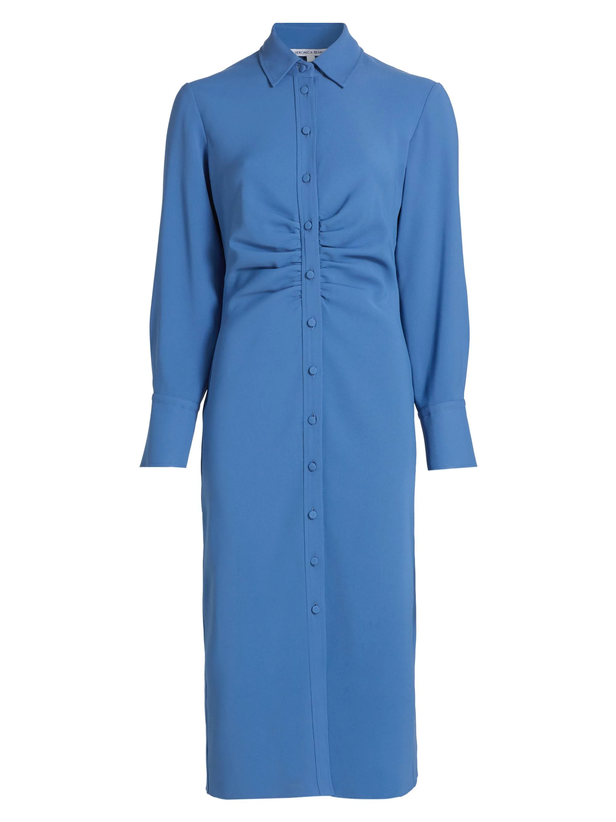 Women's Loxley Cinched Shirtdress - Blue Coast - 1