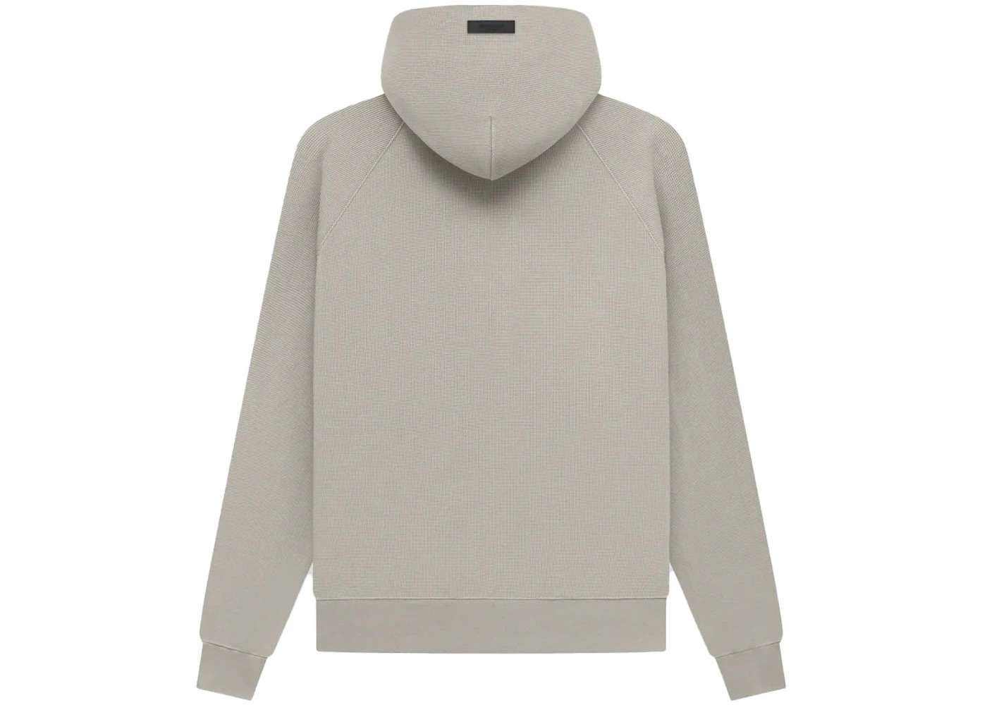 Fear of God Essentials Waffle Raglan Hoodie Seal - 2