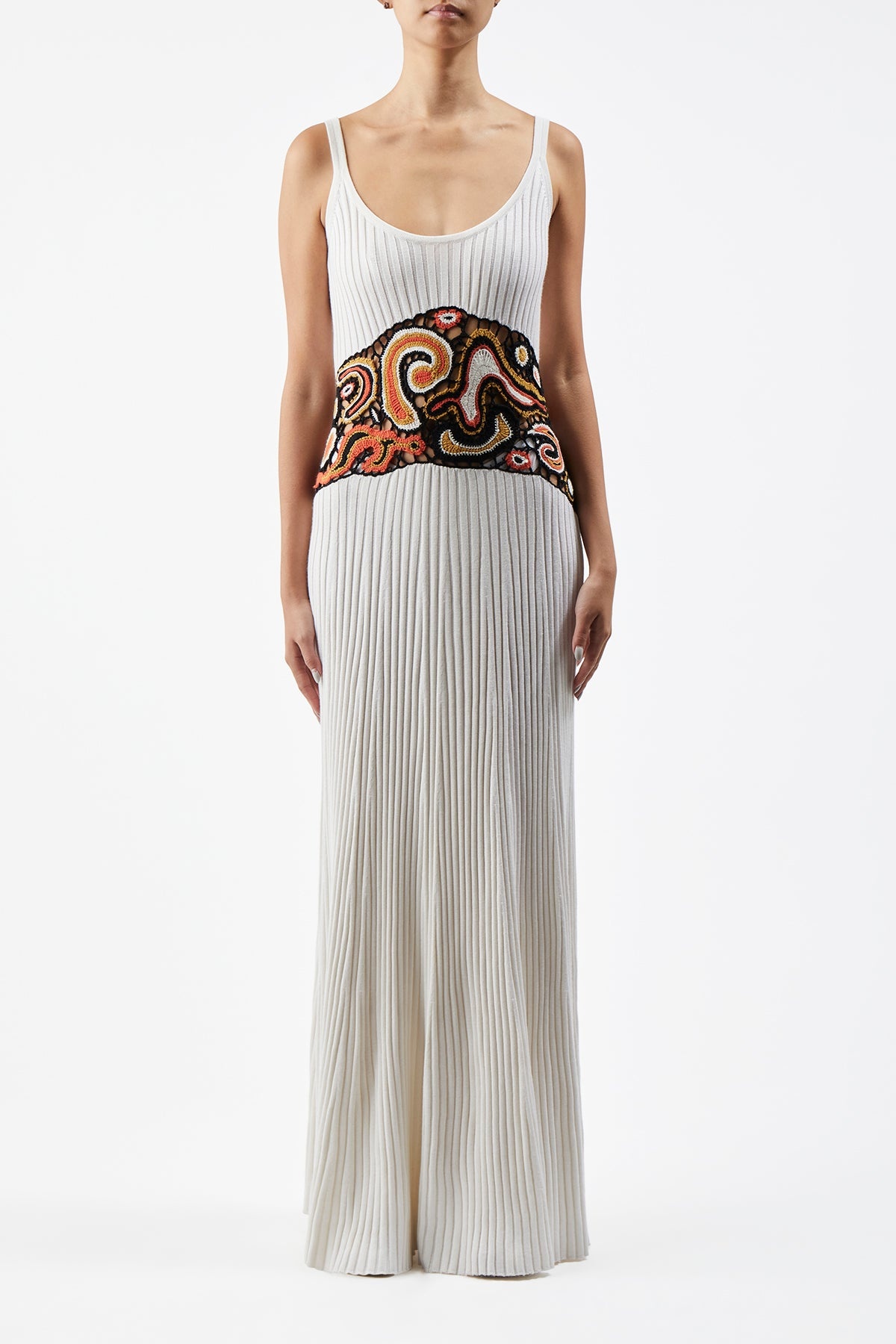 Mila Dress in Silk Cashmere - 3