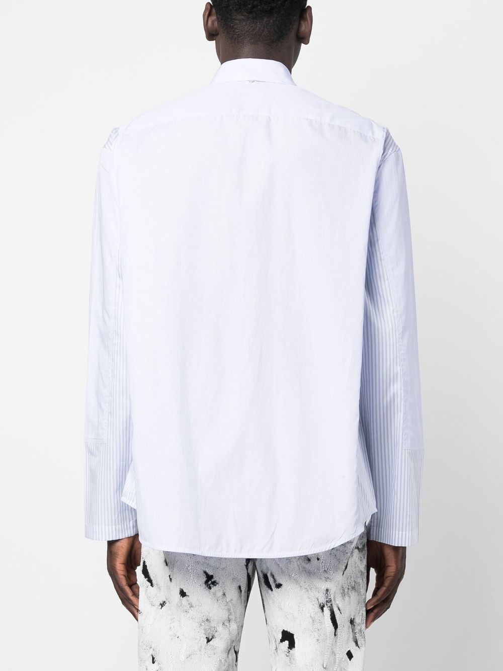classic-collar cotton shirt - 4