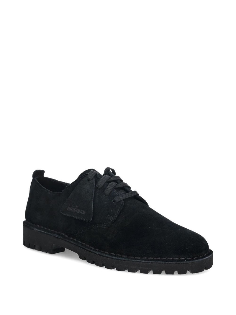 Clarks Originals Rock Lo suede derby shoes outlook