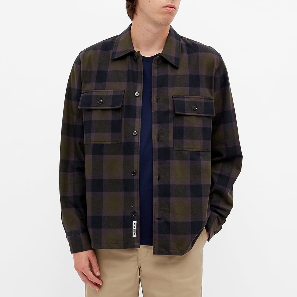 Wood Wood Franco Check Overshirt - 5