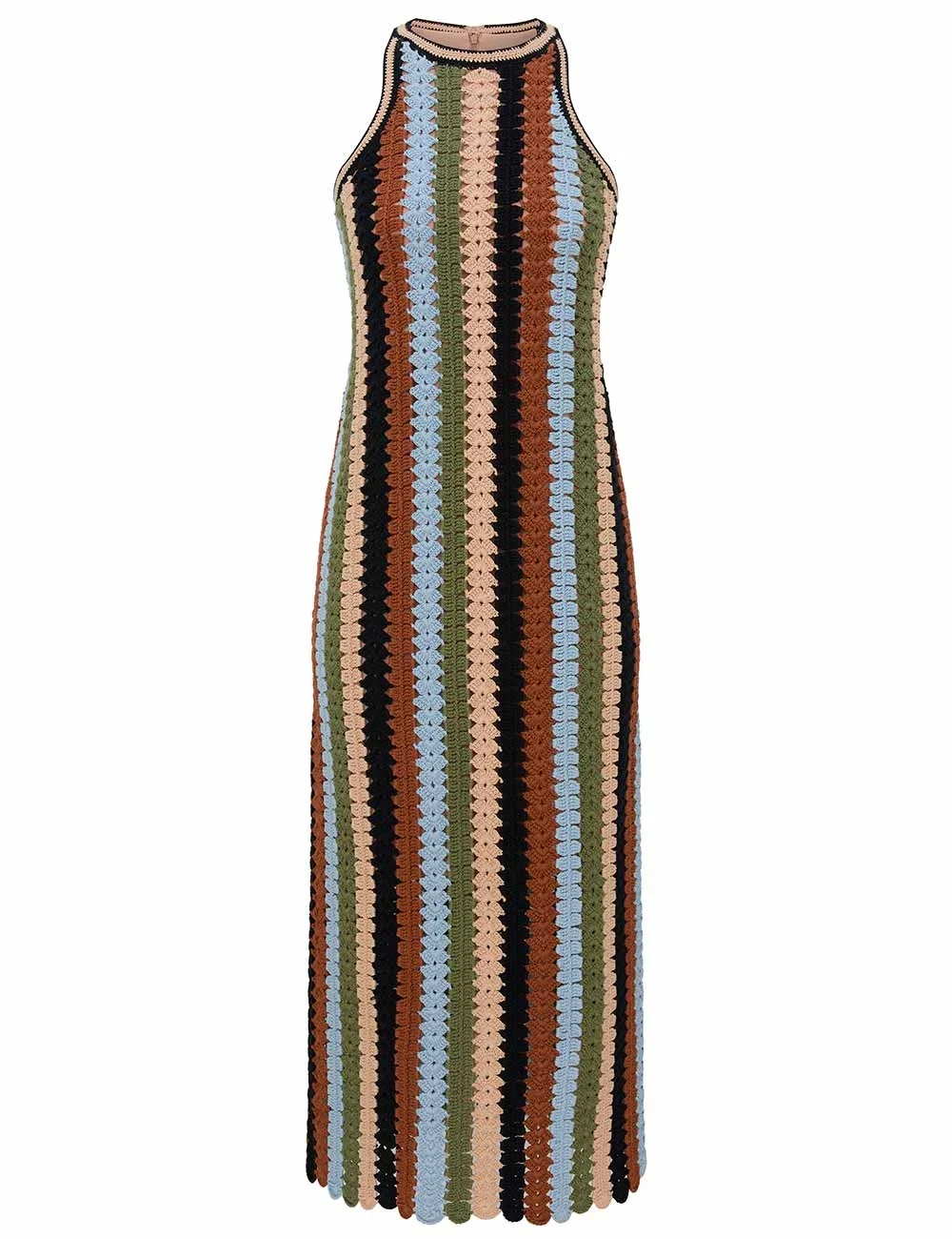 FAIRLIGHT STRIPED MIDI DRESS - 1