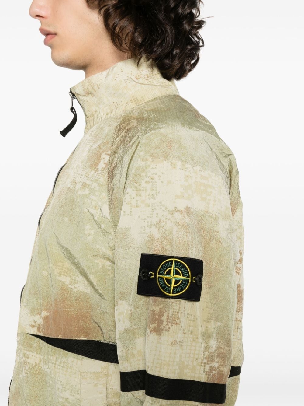 Compass-motif jacket - 5