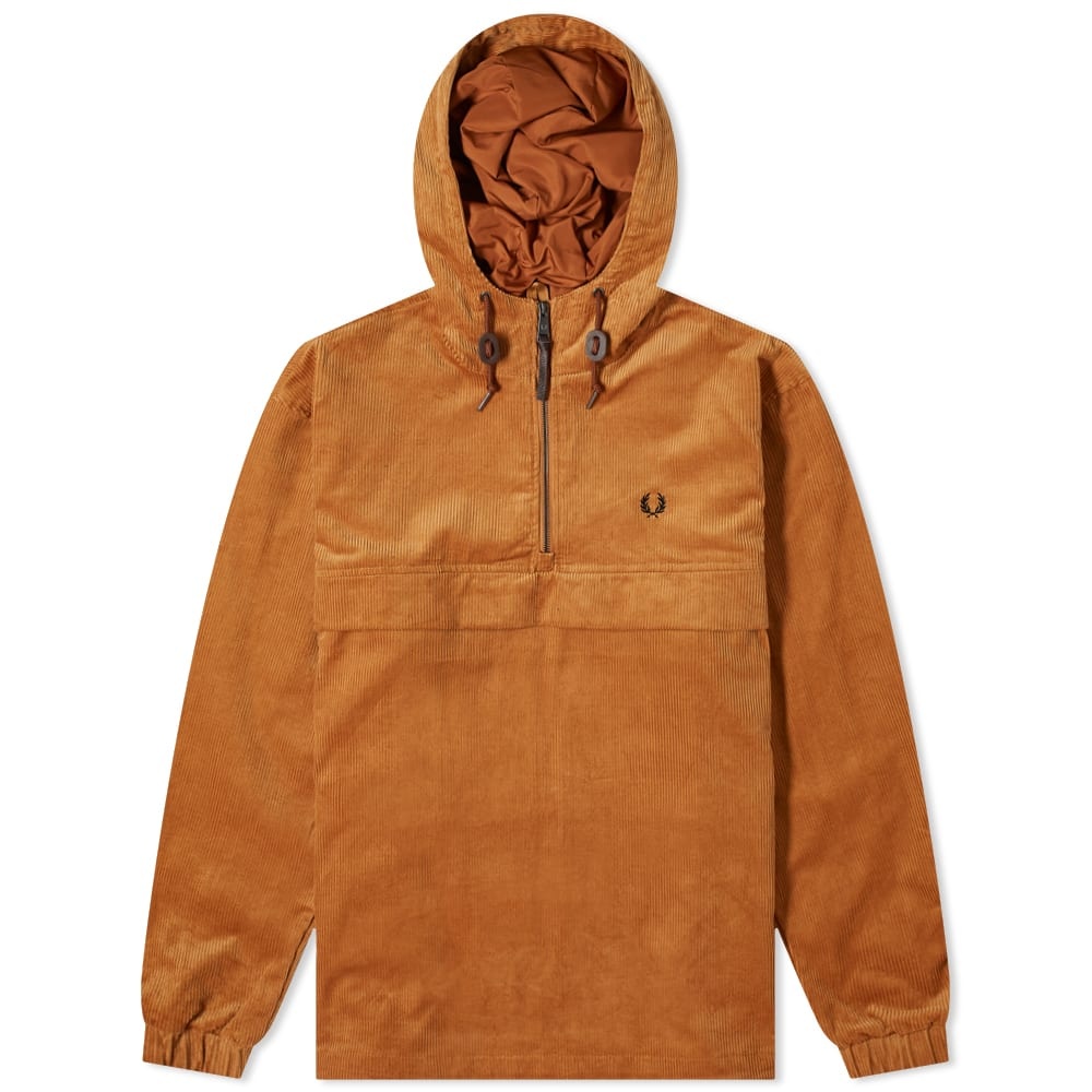 Fred Perry Cord Quarter Zip Jacket - 1