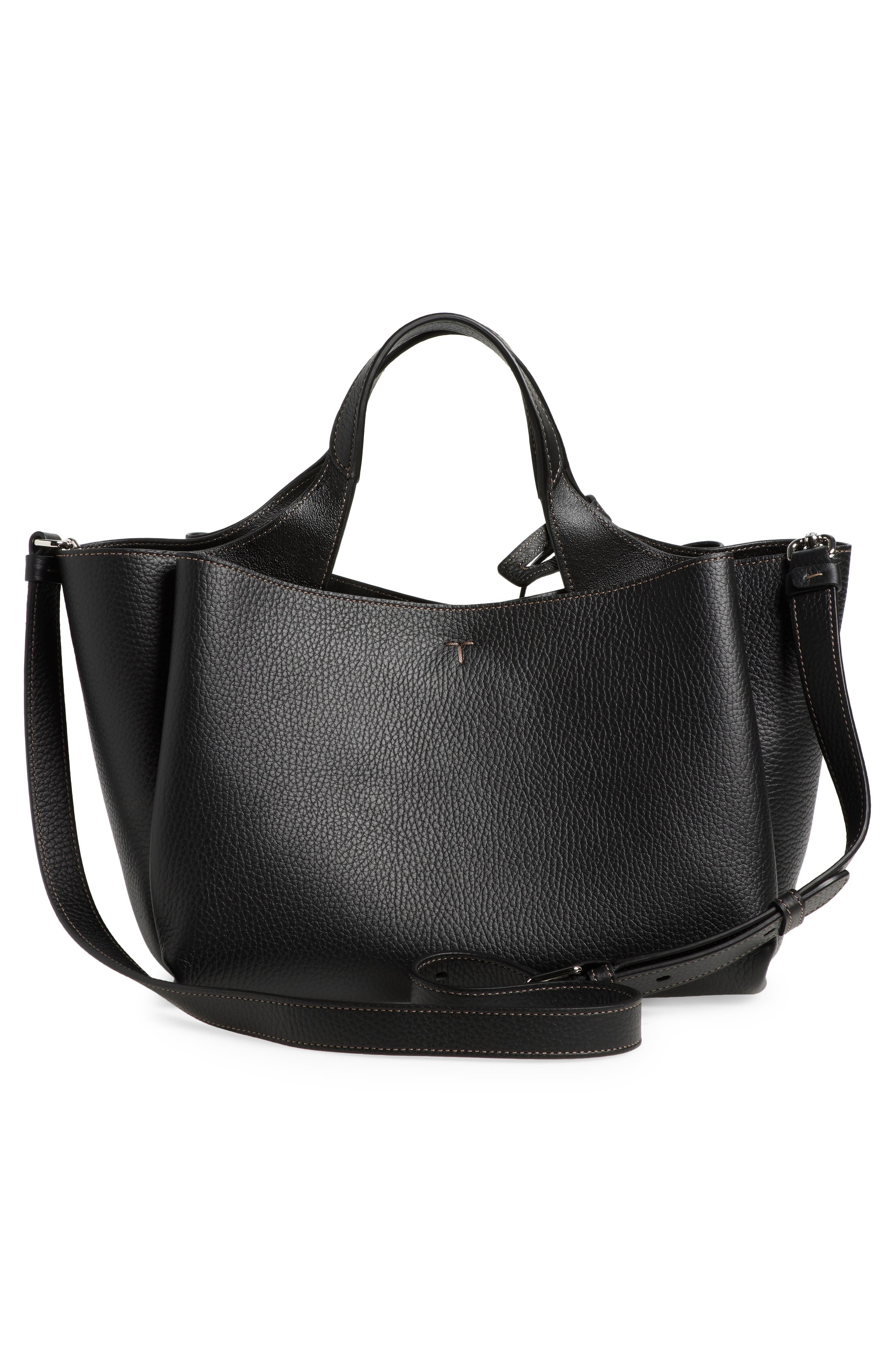 Tod's Mini Leather Tote in Nero at Nordstrom - 4