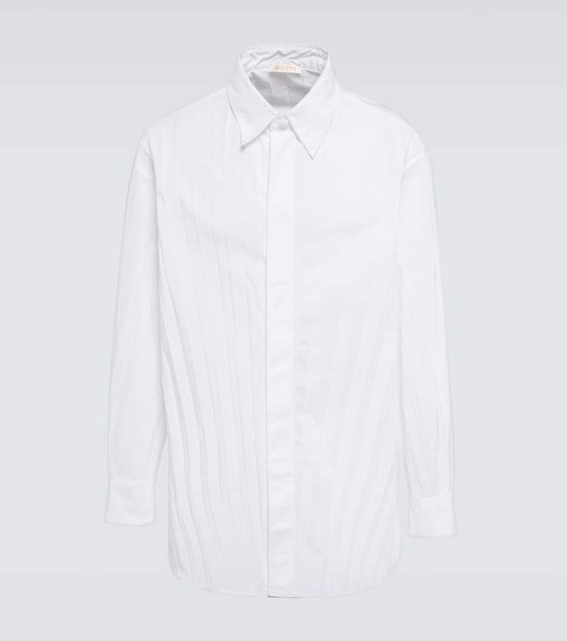 Cotton-blend shirt - 1