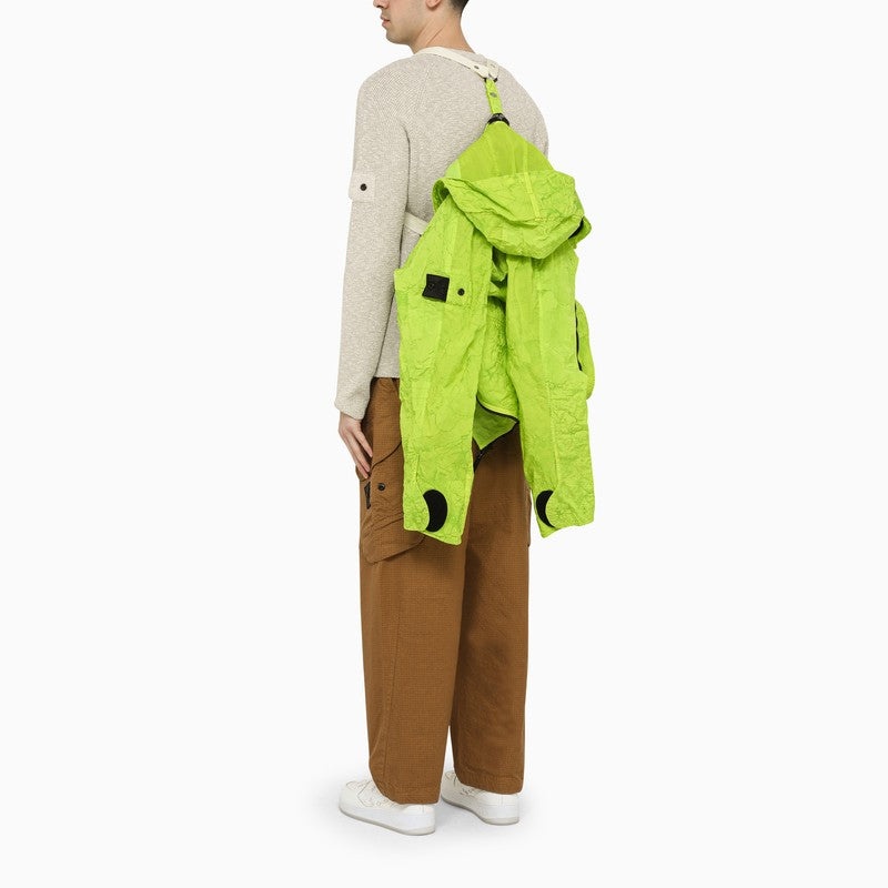 Logo-Appliquéd Crinkled Reps Nylon Hooded Jacket - 6