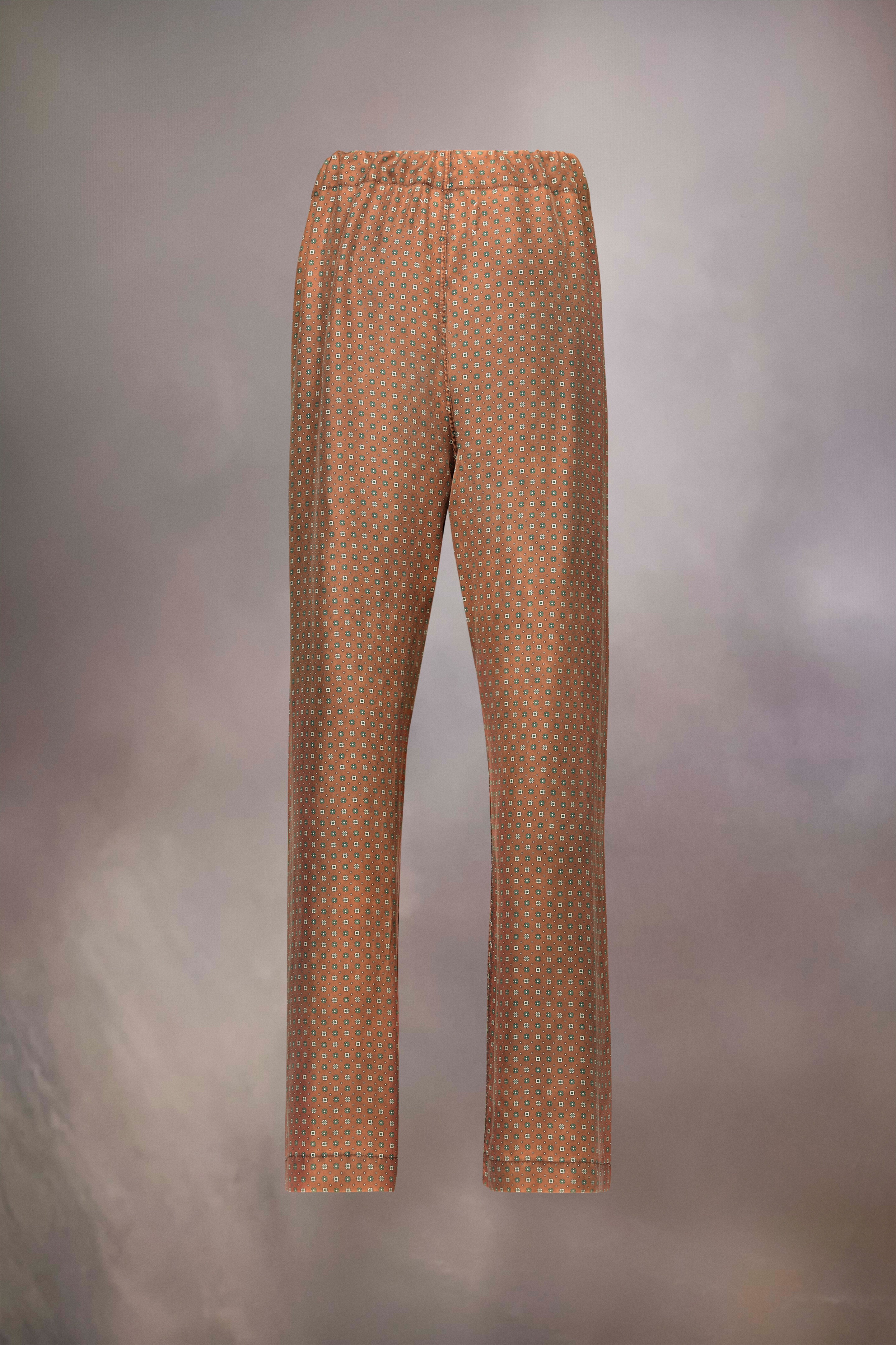 Tie print trousers - 3