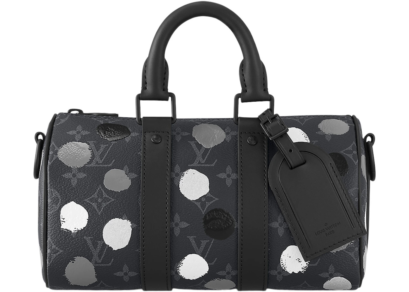Louis Vuitton x Yayoi Kusama Keepall 25 Monogram Eclipse Black/Silver - 2