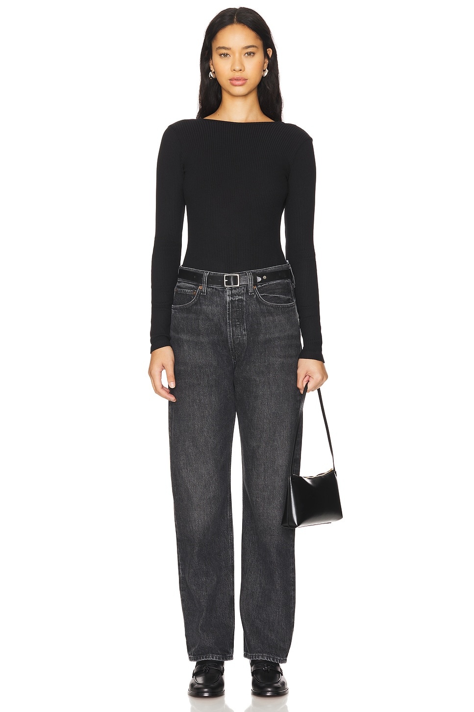 Kelly High Rise Relaxed Straight - 5