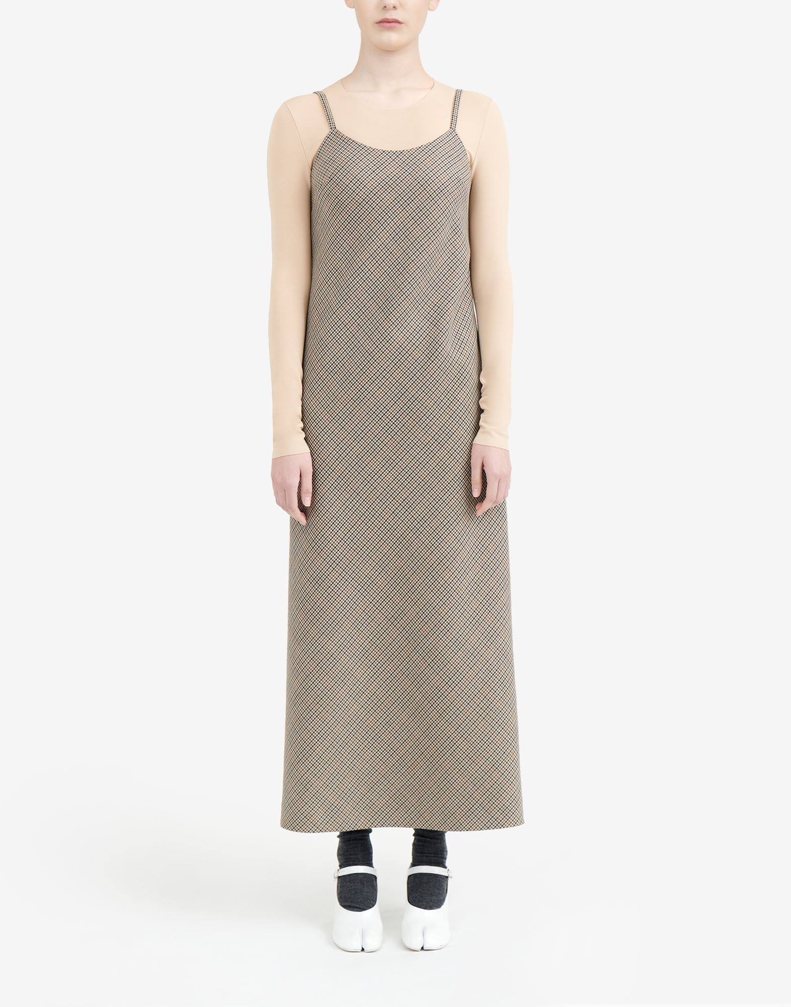 Houndstooth maxi dress - 2