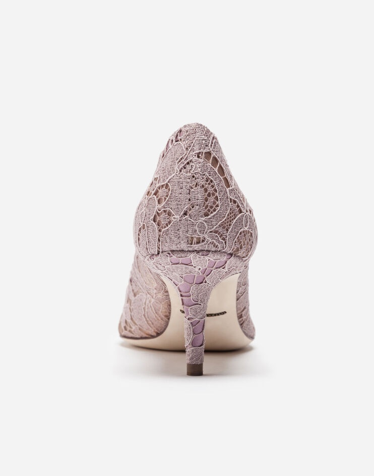 Pump in Taormina lace with crystals - 4