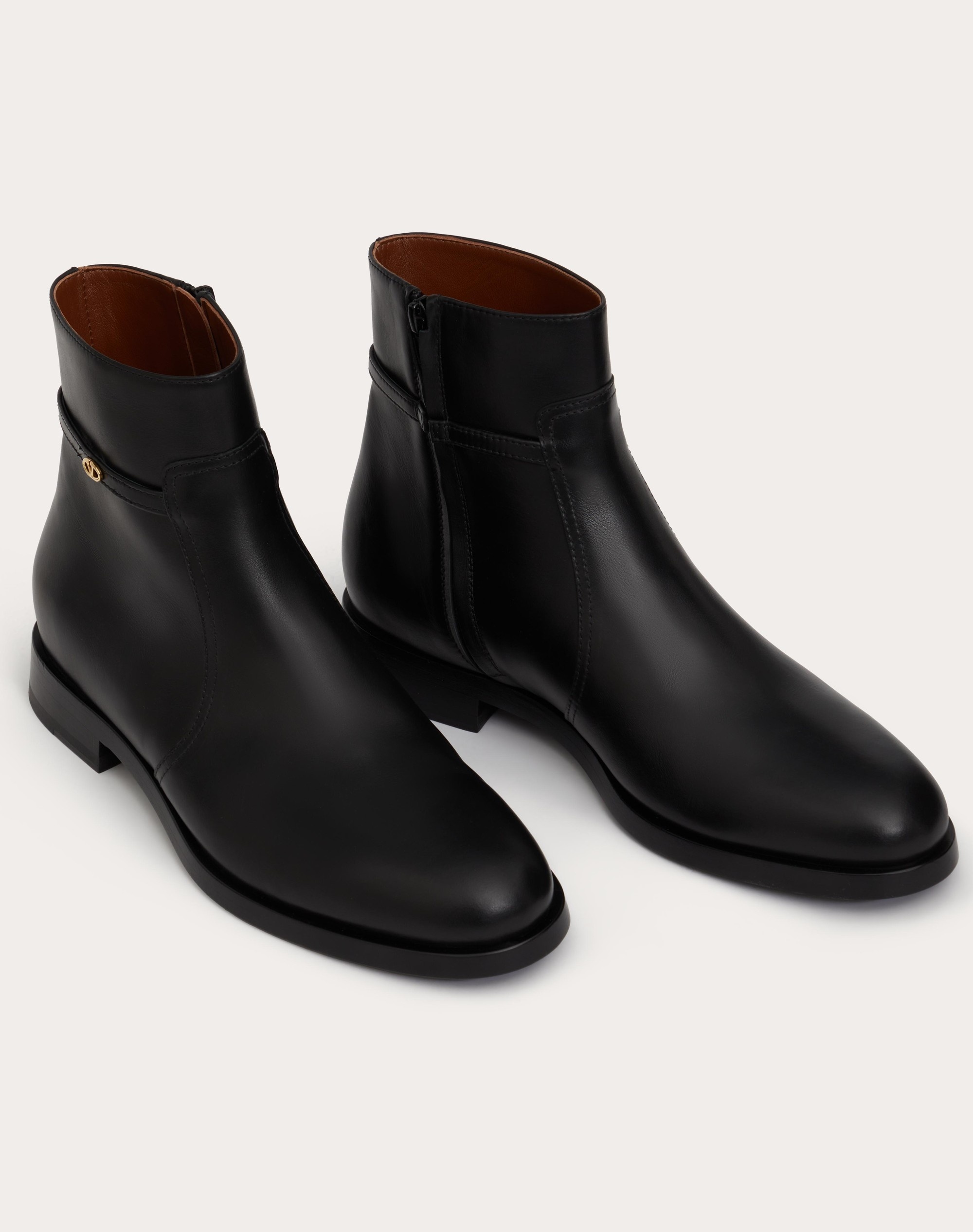 MINI VLOGO SIGNATURE CALFSKIN BOOT - 5