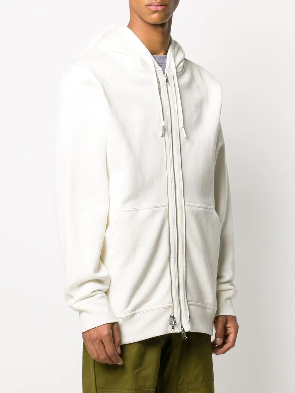 multiple zipped hoodie - 3