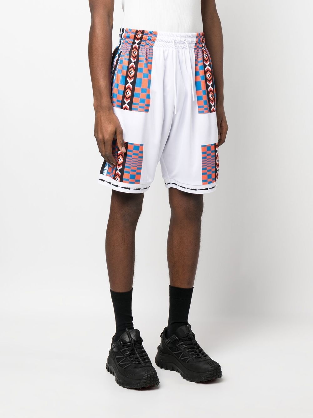 Aop Folk Kappa track shorts - 3