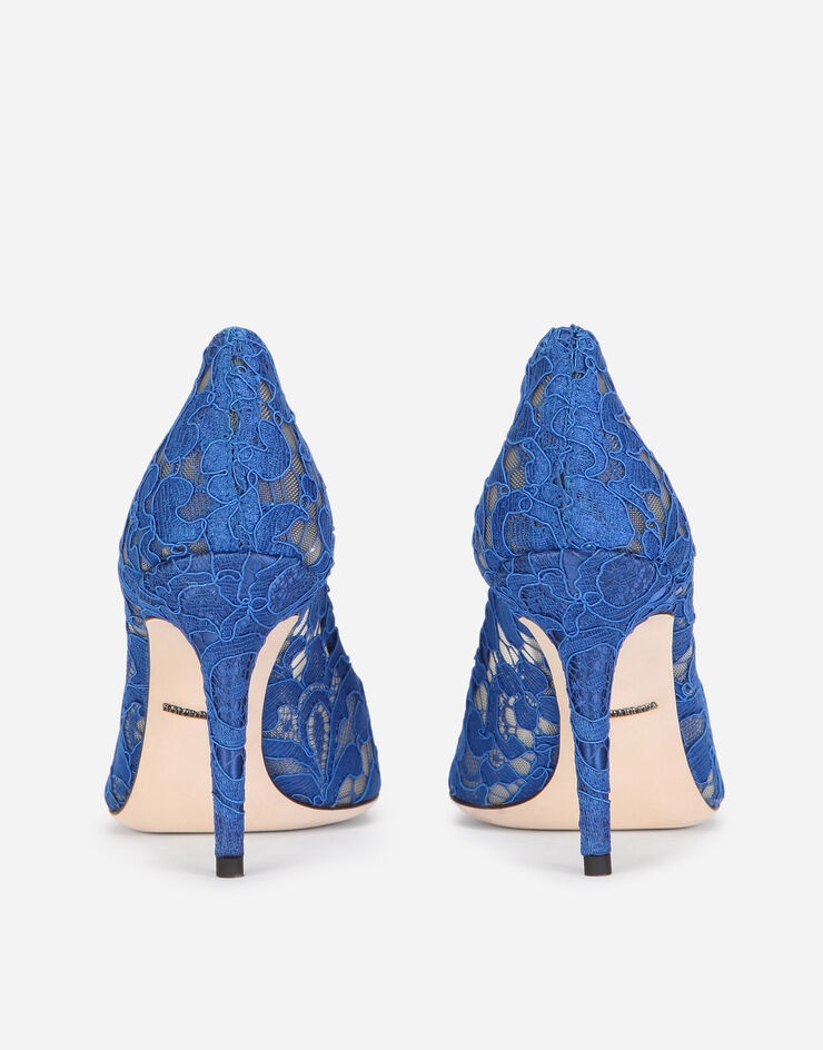 Taormina lace pumps with Devotion heart - 3