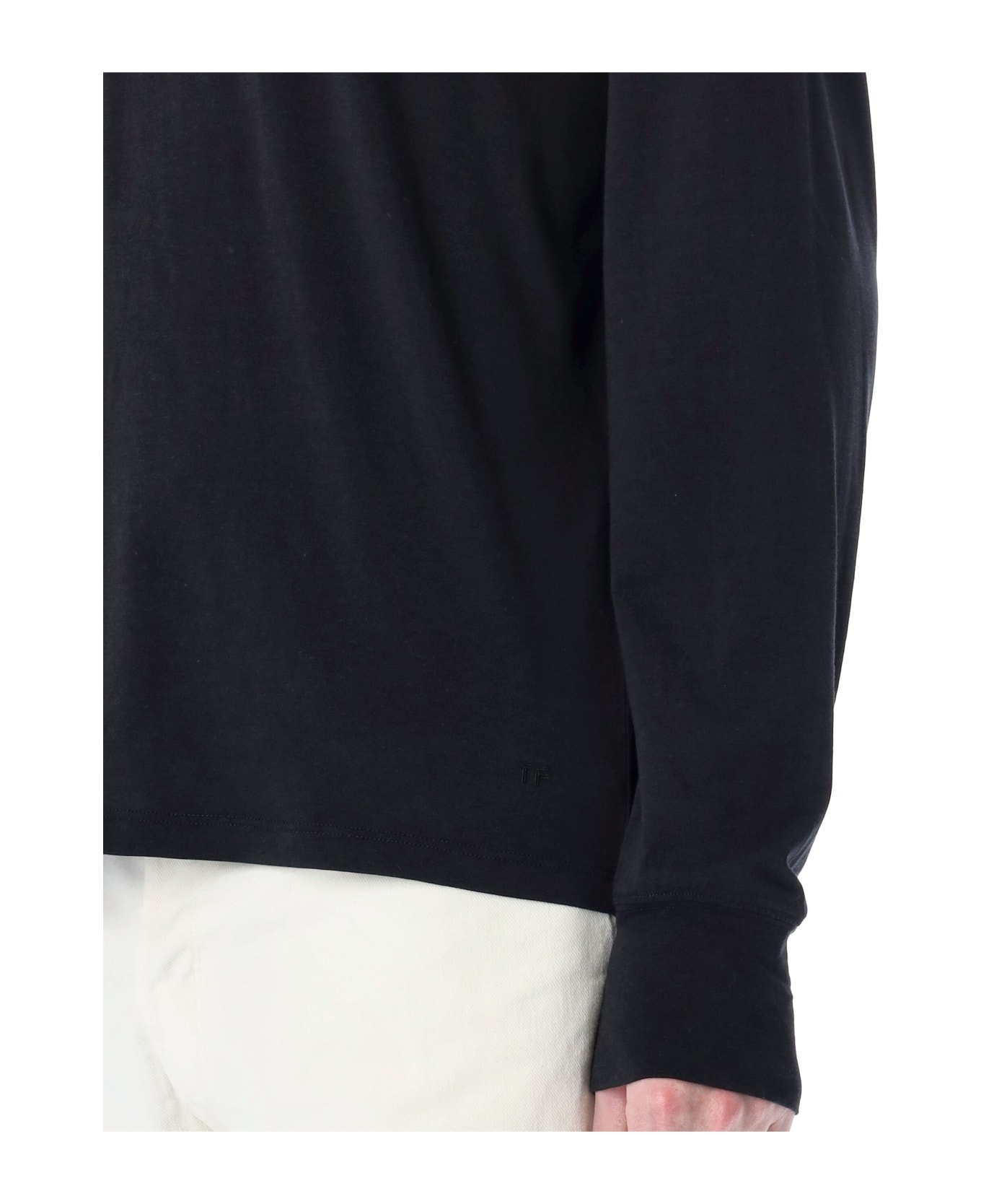 【送料&関税込】Tom Ford Classic L/s T-shirt TSJ559FAX835_XLBGO-4_97c3e013-