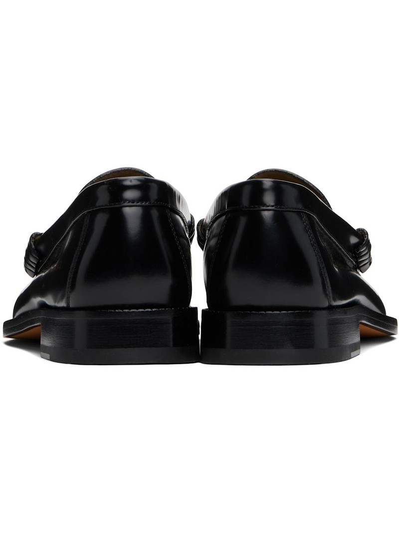 Common Projects Black Polished Leather Loafers outlook