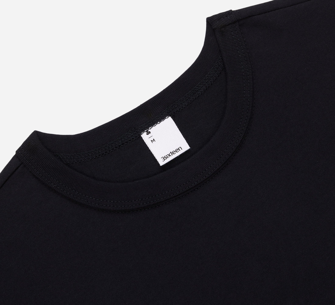 Pima T-Shirt - Black (2 Pack) - 3