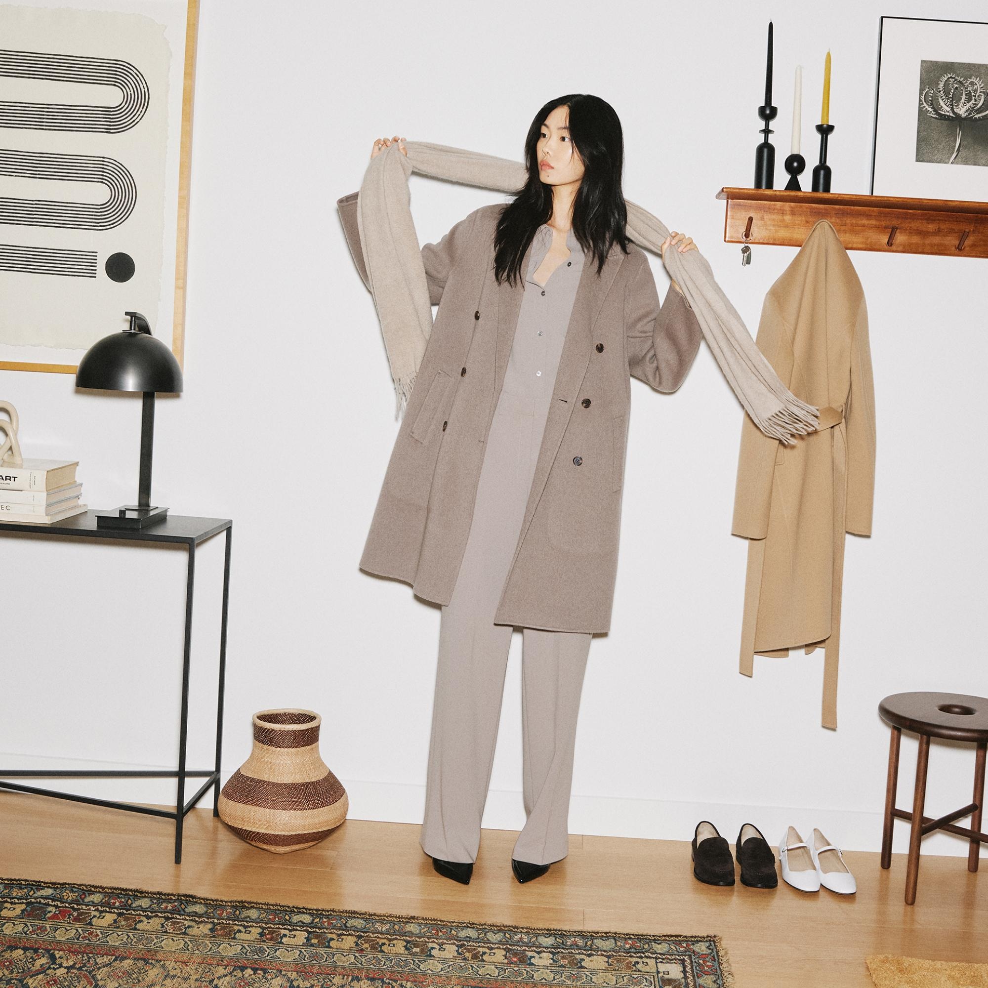 Relaxed Straight Pant in Admiral Crepe - 8