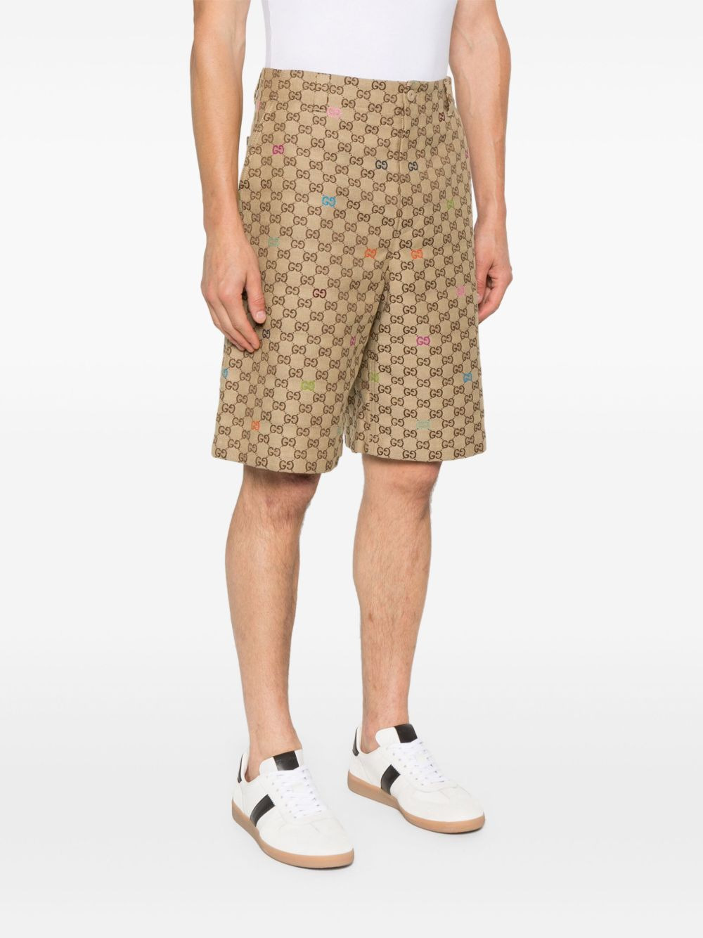 Gg Canvas Bermuda Shorts - 5