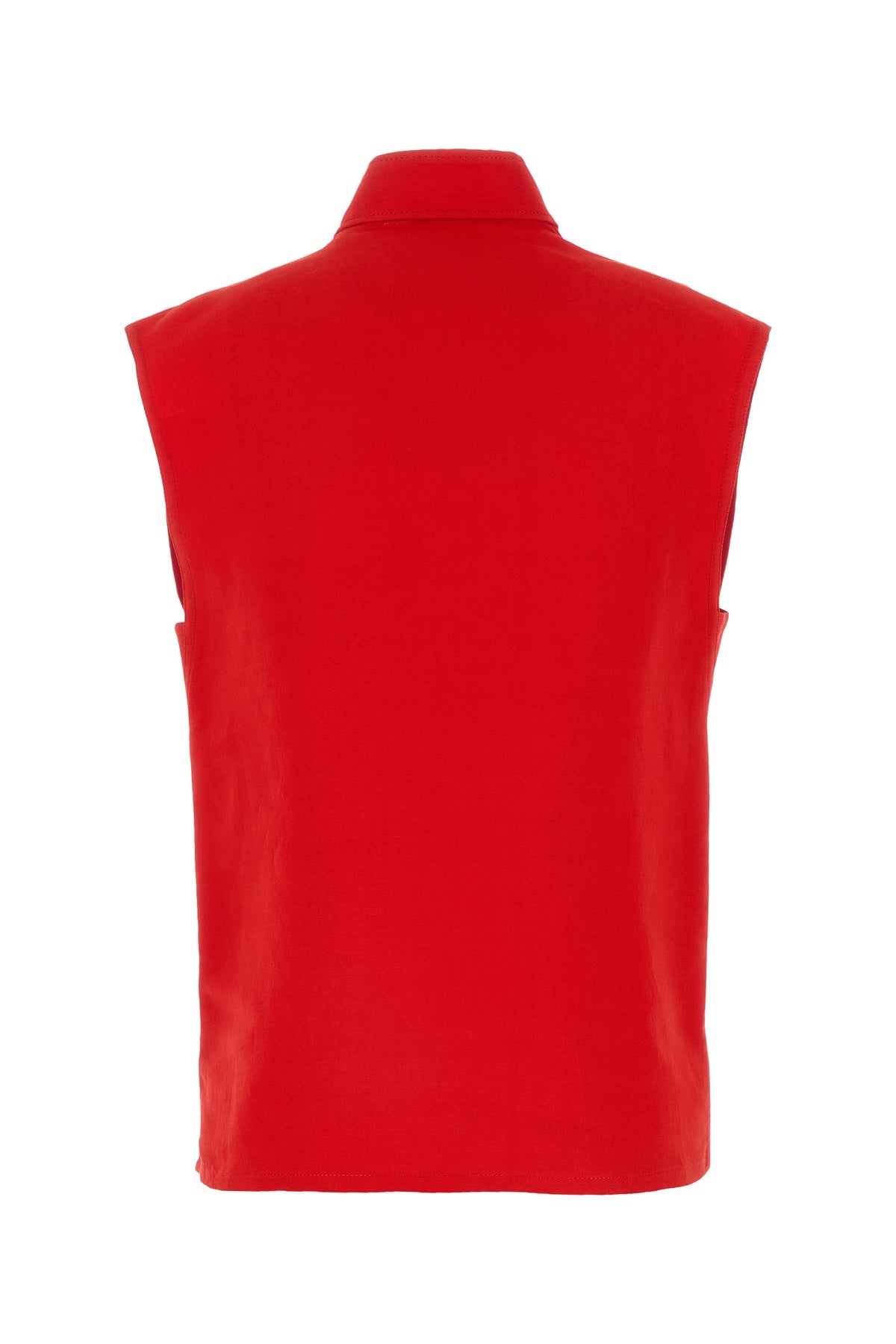 Red canvas vest - 2