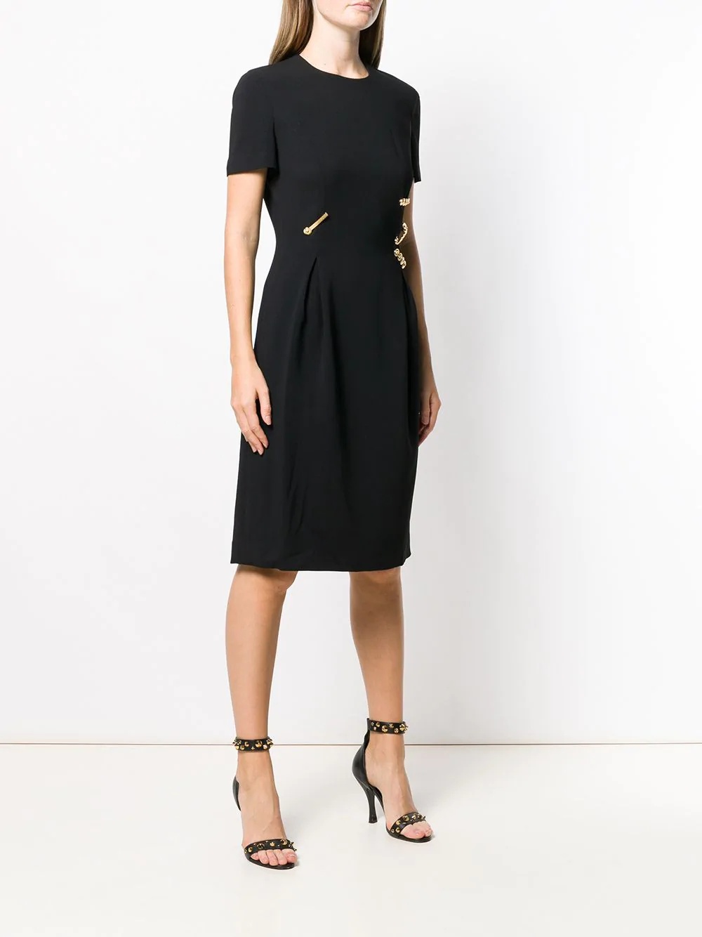 safety-pin midi dress - 3