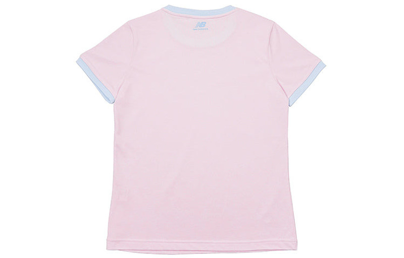 New Balance (WMNS) New Balance Sports Round Neck Short Sleeve Pink NEA2E012-PKZ outlook