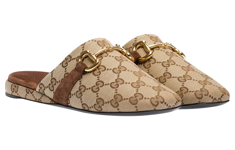 (WMNS) Gucci GG Print Mules 601599-G1710-9773 - 3