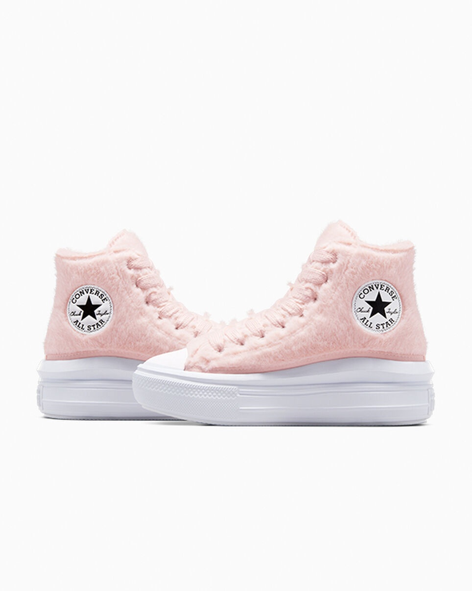Chuck All Star Move Platform Faux Fur - 6