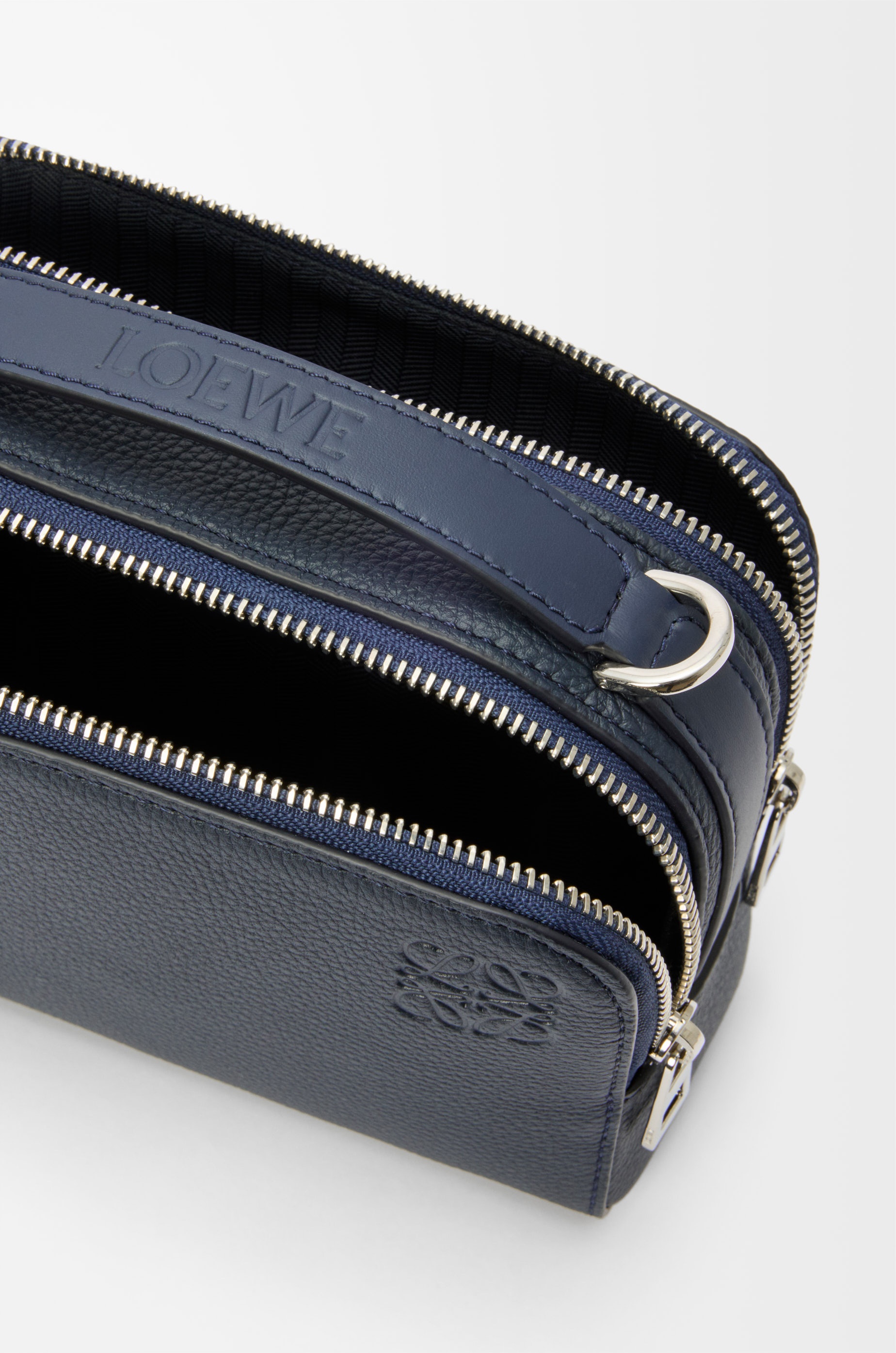 Mini crossbody camera bag in soft grained calfskin - 5