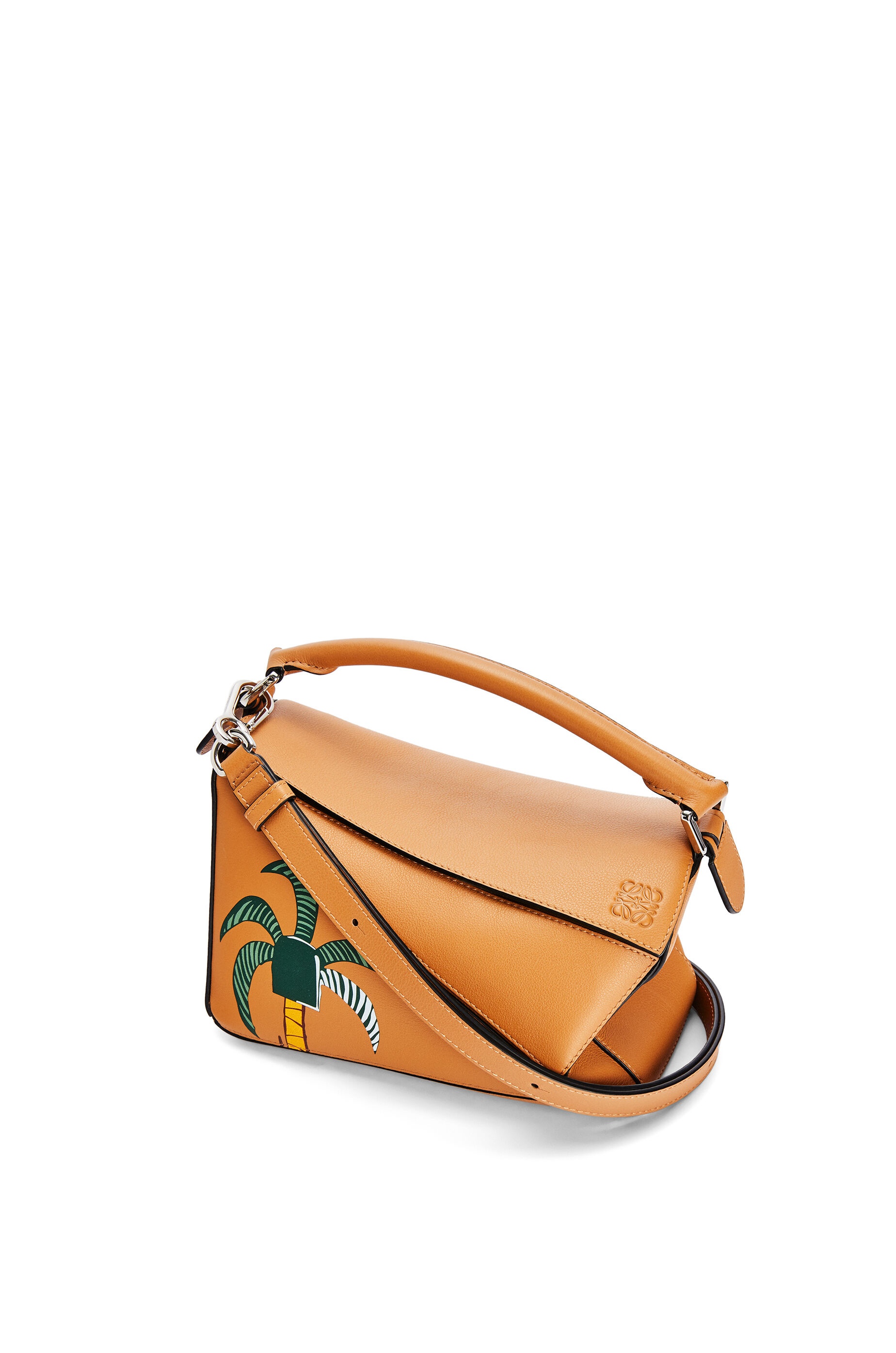 Small La Palme Puzzle bag in classic calfskin - 5