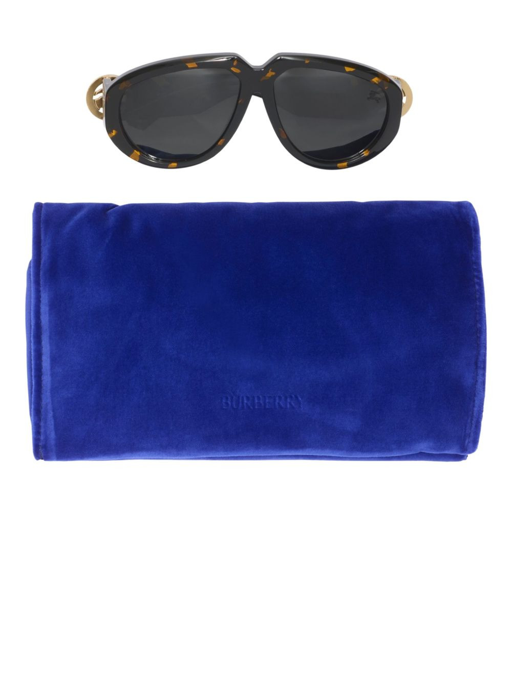 tortoiseshell-pattern sunglasses - 4