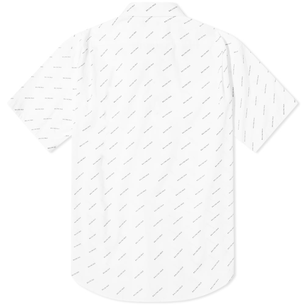 Balenciaga Short Sleeve All Over Print Shirt - 2