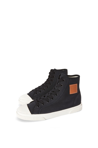 Loewe High top sneakers in canvas outlook